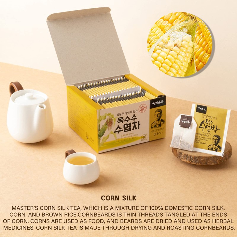 Ssanggye Tea Corn Silk Tea 1.3g X 40 Tea Bags
