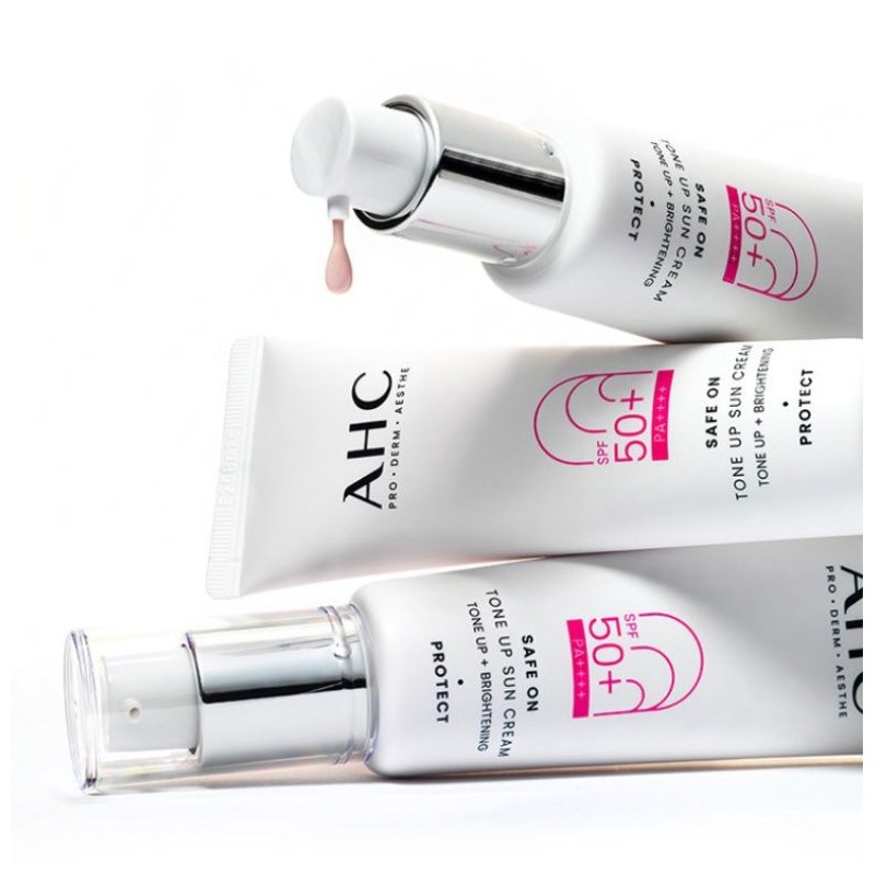 AHC Safe On Tone Up Sun Cream SPF50+ PA++++ 50ml