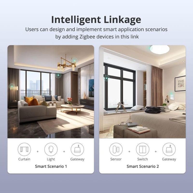 BENEXMART ZigBee Hub/puerta de enlace con cable, Zigbee Hub conexión