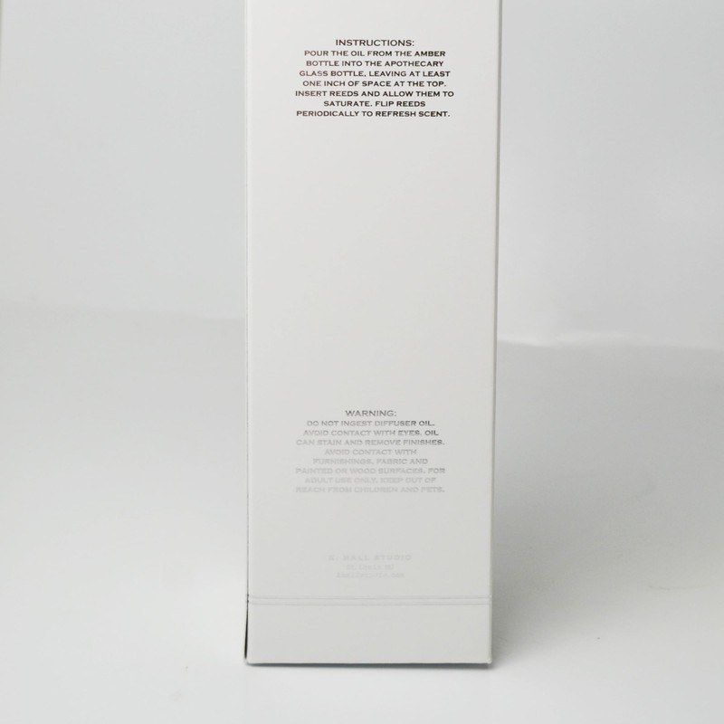 K.Hall Designs Lemon Sage Boxed Diffuser Kit, Citrus Scent with