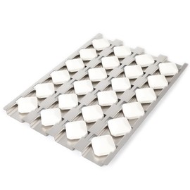 Beurbcikue Briquette Tray for Alfresco ALX2 ALX2-30 ALX2-42 ALX2-56 Grill Replacement Parts for Alfresco LX2 ALXE ALXE-30 ALXE-42 ALXE-56 Heat Plate Flame Tamer with 24 Ceramic Briquettes