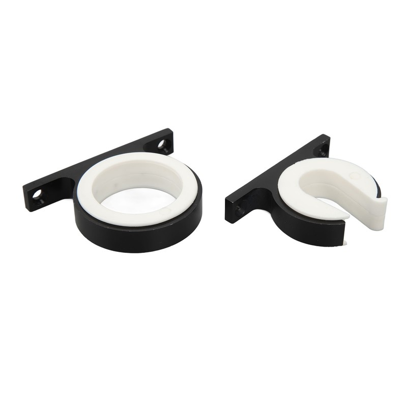 2 Pcs Fishing Rod Holder Horizontal Vertical Aluminium Boat Mounted