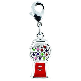 Gumball Machine Enamel Dangle Charm