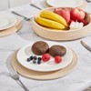 Ladkew Woven Cotton Rope Round Placemats Set of 5 with