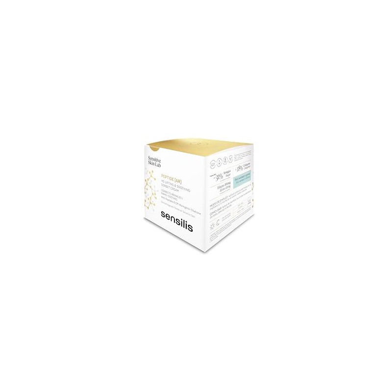 Sensilis Peptide Crema Sorbete Efecto Lifting Calmante Péptidos Ácido Hialurónico
