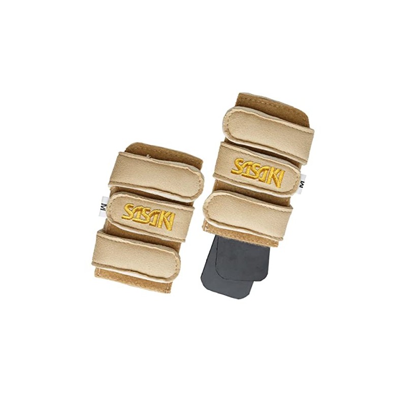 Sasaki PR-45 Gymnastics Wrist Protector (Pair), Beige, S