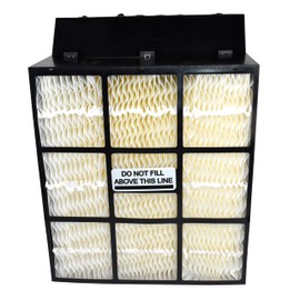 HQRP 1043 Wick Filter and Frame Assembly Compatible with Essick Air EP9 Series EP9500, EP9700, EP9800 Humidifiers, Parts 1B72082 1B72081 1043 Replacement