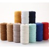GOHOF Macrame Cord 3mm x 100m Premium Cotton Macrame Rope,
