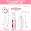 Shampoo Espuma Para Pestañas Y Brocha Para Extensiones Kit