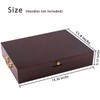 GENRICE Wooden Silverware Chest without Silverware, Silverware Box Storage for