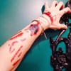 New Halloween Henna Tattoo Stickers RC-682 10ea