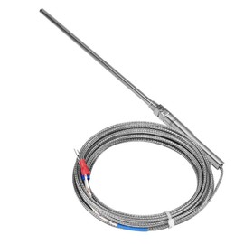 Keenso Thermocouple Sensor Probes Temperature Controller Thermocouple Sensor Type K High Temperature (5m)