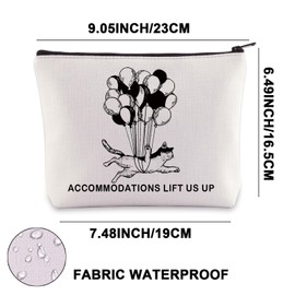 Autistic Makeup Bag Autism Teacher Gift Neurodivergent Gift ADHD Gift Accommodations Lift Us Up Gifts (Us UP UK)