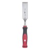 Stubai 356035 STUBAIspecial Wood Chisel,bi-mat.handl 35 mm, Silver/Red/Black