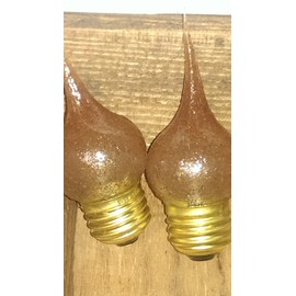 On The Bright Side Standard E26 Silicone Light Bulb - Pack of 2 - Rustic Dip