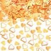 ONLYKXY 1200Pcs Love Heart Shaped Confetti, Table Wedding Decoration, Glitter