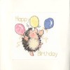Bothy Threads Birthday Balloons Counted Cross Stitch Kit