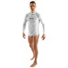 SEAC Men's Rash Guard T White, Long Sleeve, Sun Protection
