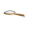 Bass Brushes Lrg Wood Hand Mirror, 1 EA