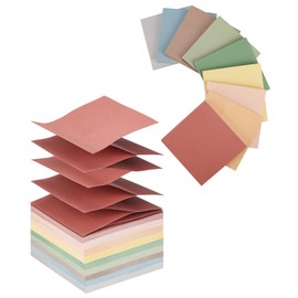 Mr. Pen- Pop Up Sticky Notes 3x3 Refills, 18 Pads, 900 Sheets, Vintage Colors, Self Adhesive Memo Pads for Dispensers, Perfect for Home, Office & School, Stocky Notes for Bible Journaling