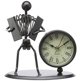 GEWA 980708 Skulptur mit Uhr Akkordeon