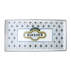Creative Co-Op 12.75" Rectangle Truly Blessed Stoneware Plate, Blue