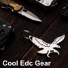 Bald Eagle Bottle Opener Keychain, Pocket EDC Beer Opener