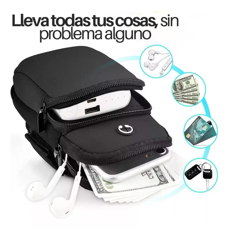 Mafab 2pz Bolsa Deportiva Banda Al Brazo P Celular Gym