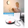 WILLED Tap Light Rechargeable, 3000K Dimmable Touch Light Buit-in 1000mAh