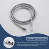 Angle Simple Replacement Shower Hose 79", Stainless Steel Flexible Handheld