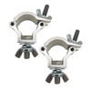 2 Pcs DJ Lighting Clamps 1-1/4" - 1-3/8" Lighting Mount