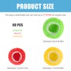 IWILCS Plastic Food Cover, Pack of 60 Bowls, Cups Covers,