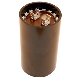 NTE Electronics MSC125V540 Series MSC Motor Start AC Electrolytic Capacitor, Two 0.250" Quick Connect Terminals, 540-648 µF Capacitance, 110/125V