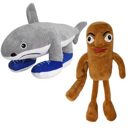 Italian Brainrot,Tung Tung Tung Sahur Plushies Toy 19inch for Fans Gift, Soft Stuffed Animal Pillow for Home Kids' Bedroom Decor, Birthday Christmas Choice for Boys Girls.(2Pack)