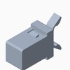 Indian Motorcycle Storage Push Latch Assembly, Genuine OEM Part 2636398,