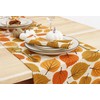 PurpleEssences Maple Leaves Fall Table Runner, 14x54-in Autumn Table Runner