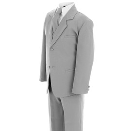 Formal Suit Set Silver for Boys from Baby to Teen (6)