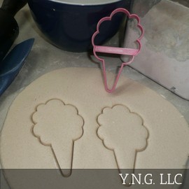 COTTON CANDY FAIR CONCESSION FOOD TRUCK TREAT OUTLINE COOKIE CUTTER MADE IN USA PR4859