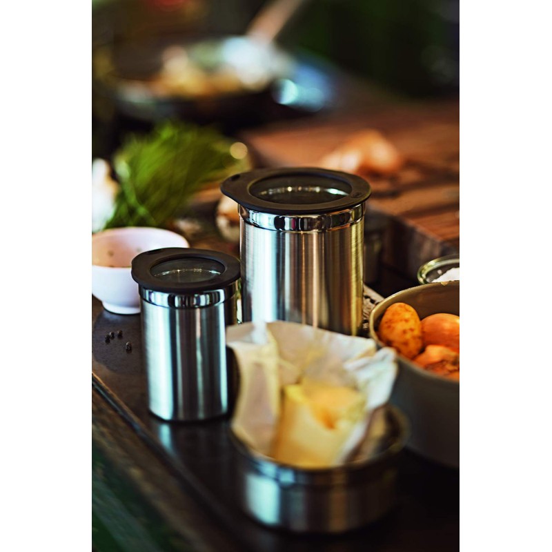 Rösle box, stainless steel, 10 cm