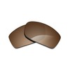 Alphax Dark Brown Polarized Replacement Lenses for Oakley Fives Squared