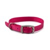 Ancol Viva Lightweight Weatherproof Pink Buckle Collar Pet Training Accessory