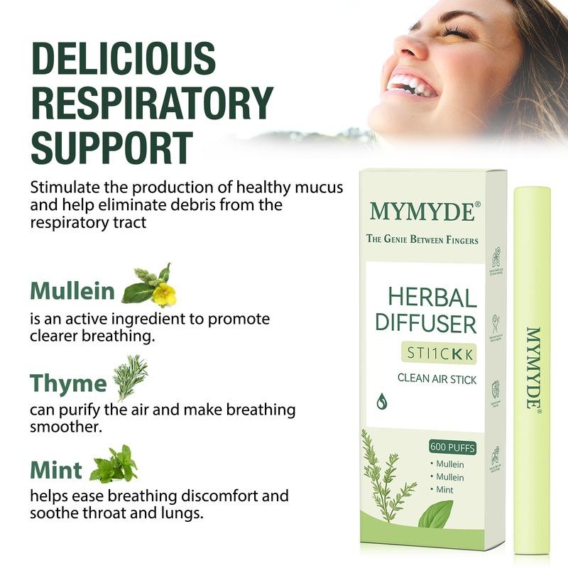 MYMYDE Herbal Diffuser STICKK - Thyme & Mint Extracts for