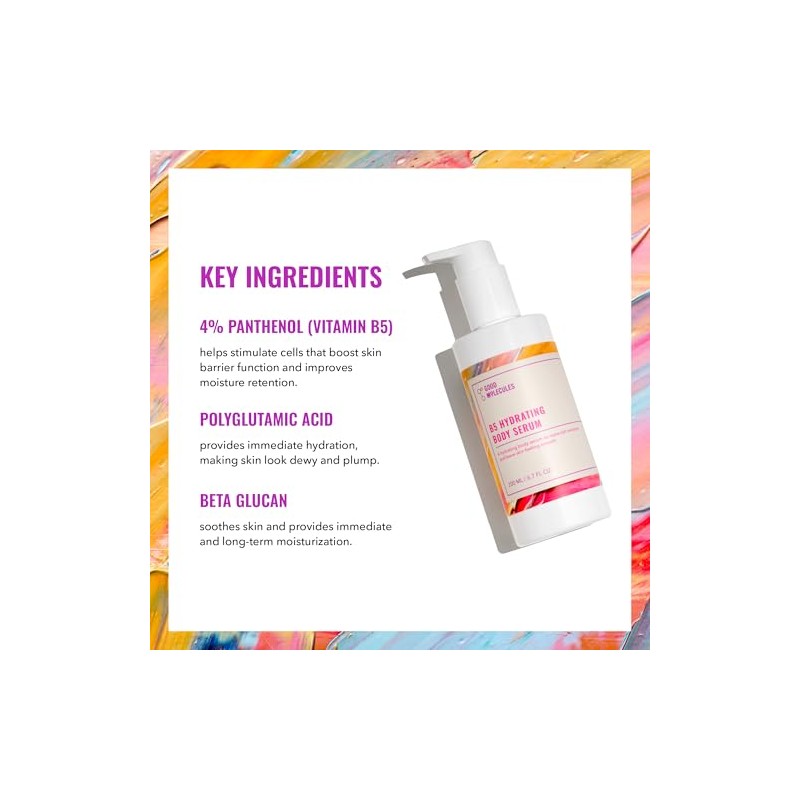 Good Molecules B5 Hydrating Body Serum 200ml/6.7oz - Moisturizing Serum