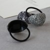 JewelVOX Hair Accessories, Glitter, Curve Plate, Women's, Stylish, Adult, Gray