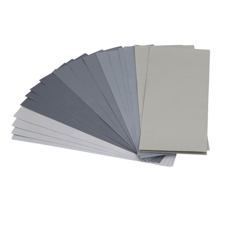 20Pcs Sand Paper Dry Wet Sandpaper 1000 to 7000 Grit