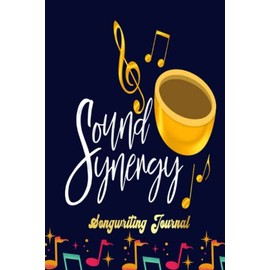 Music therapy Songwriting Journal: Songwriter's Journal Blank Sheet Music (Diary, Notebook), Book Music Gifts For Women Men Kid Teen - 100 Pages 6x9 in