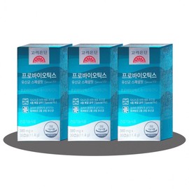 Goryeo Eundan Special Fit Probiotics 380mg x 30 Capsules 3 Boxes
