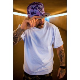 Capiche (38 Variations) Special Series Snapback Cap, One Size, Unisex, Men / Women, [CAMO] Purple Camo,