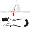 Lixada, Kayak, Canoe Leashes dopadoruri-syu Elastic Coil Boat Safety roddori-syu