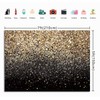 RUINI Black Gold Glitter Sequin Spot Backdrops (Not Glitter) Starry